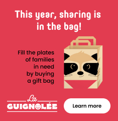 This year, sharing is in the bag!
