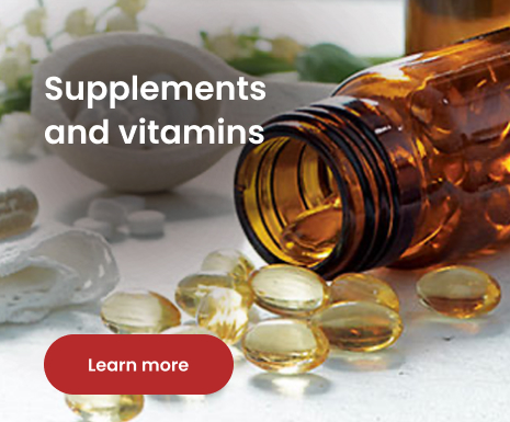 Supplements and vitamins