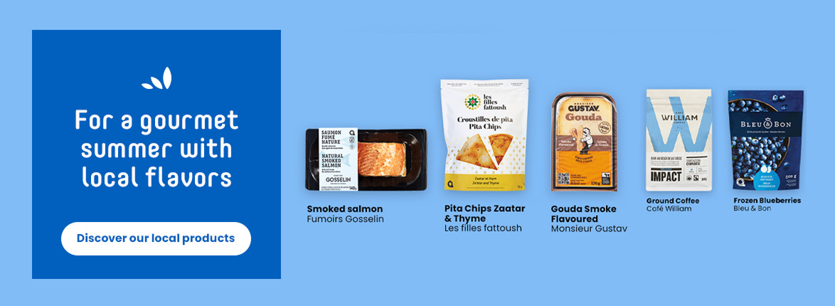 For a gourmet summer with local flavors